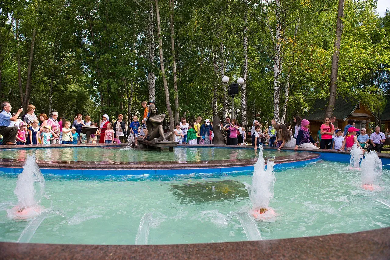 Фонтан «Су Анасы» в парке Тукая. Михаил Фролов / Wikimedia