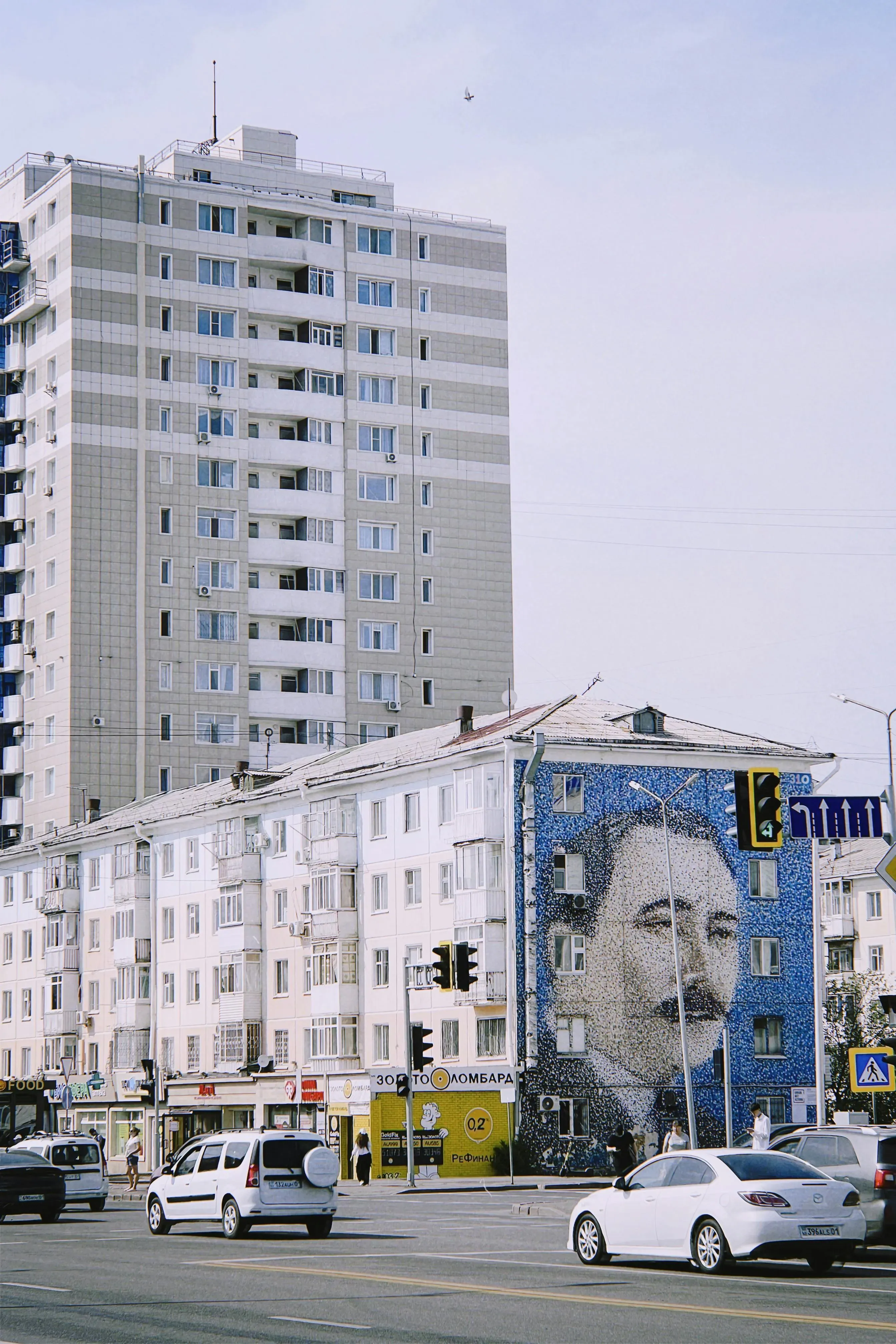Советская мозаика в Астане