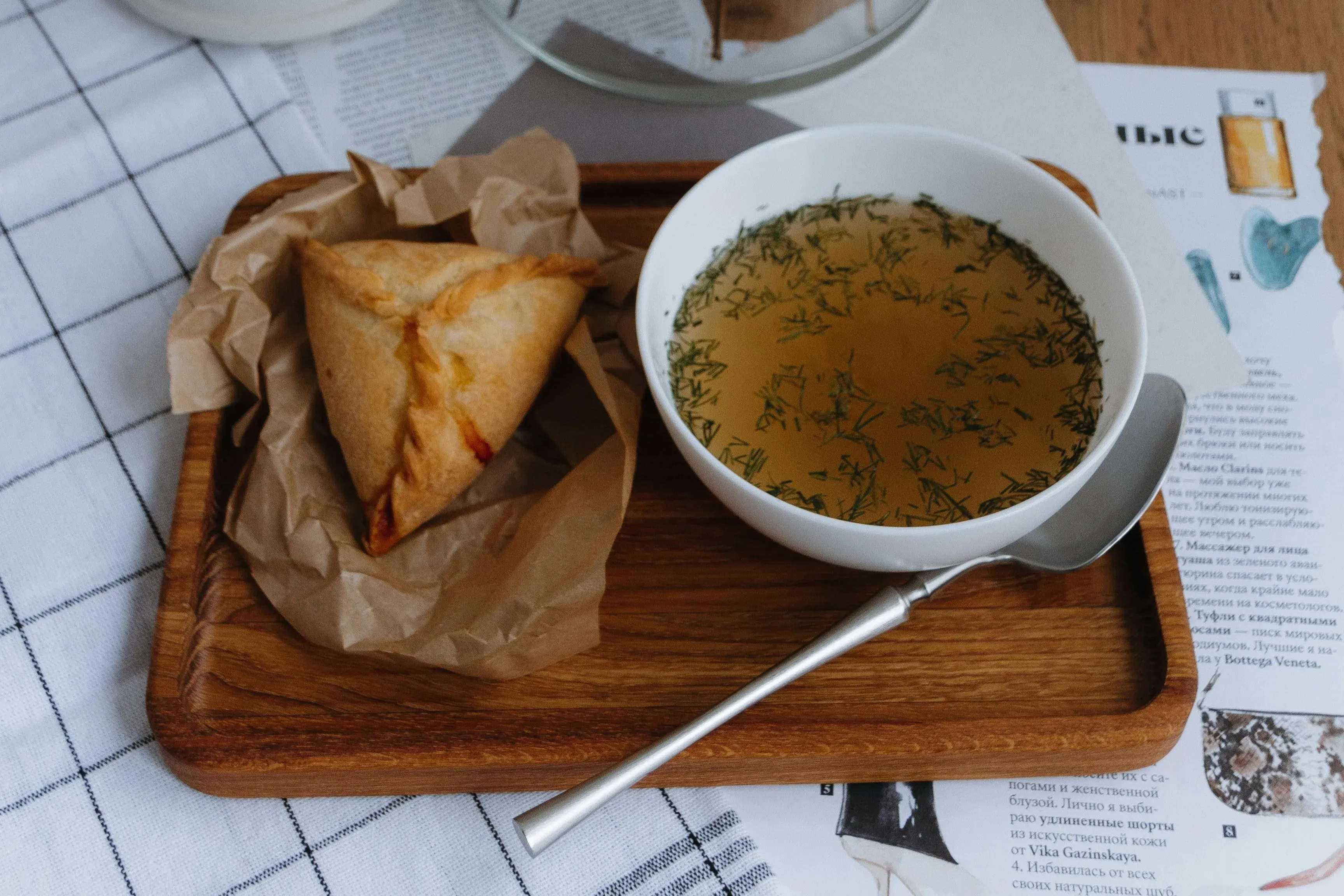 Эчпочмак и супчик. Так и хочется съесть!