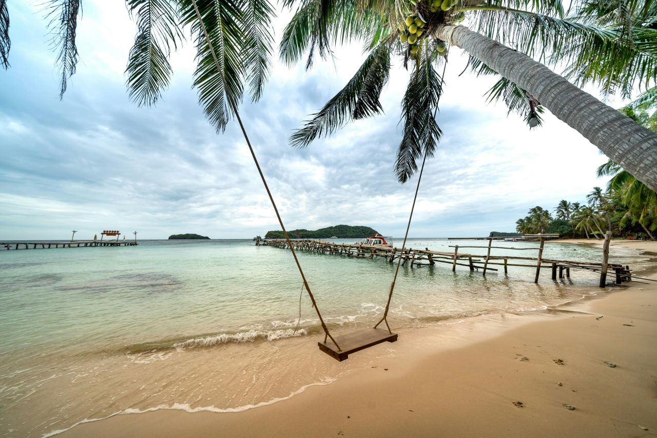 Пляжные качели. Фотограф: Quang Nguyen Vinh | Pexels