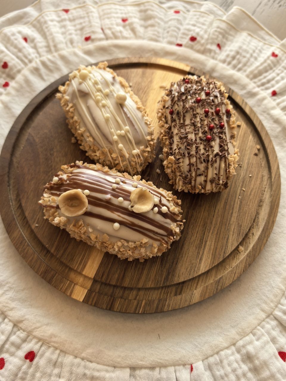 Грибные эклеры!