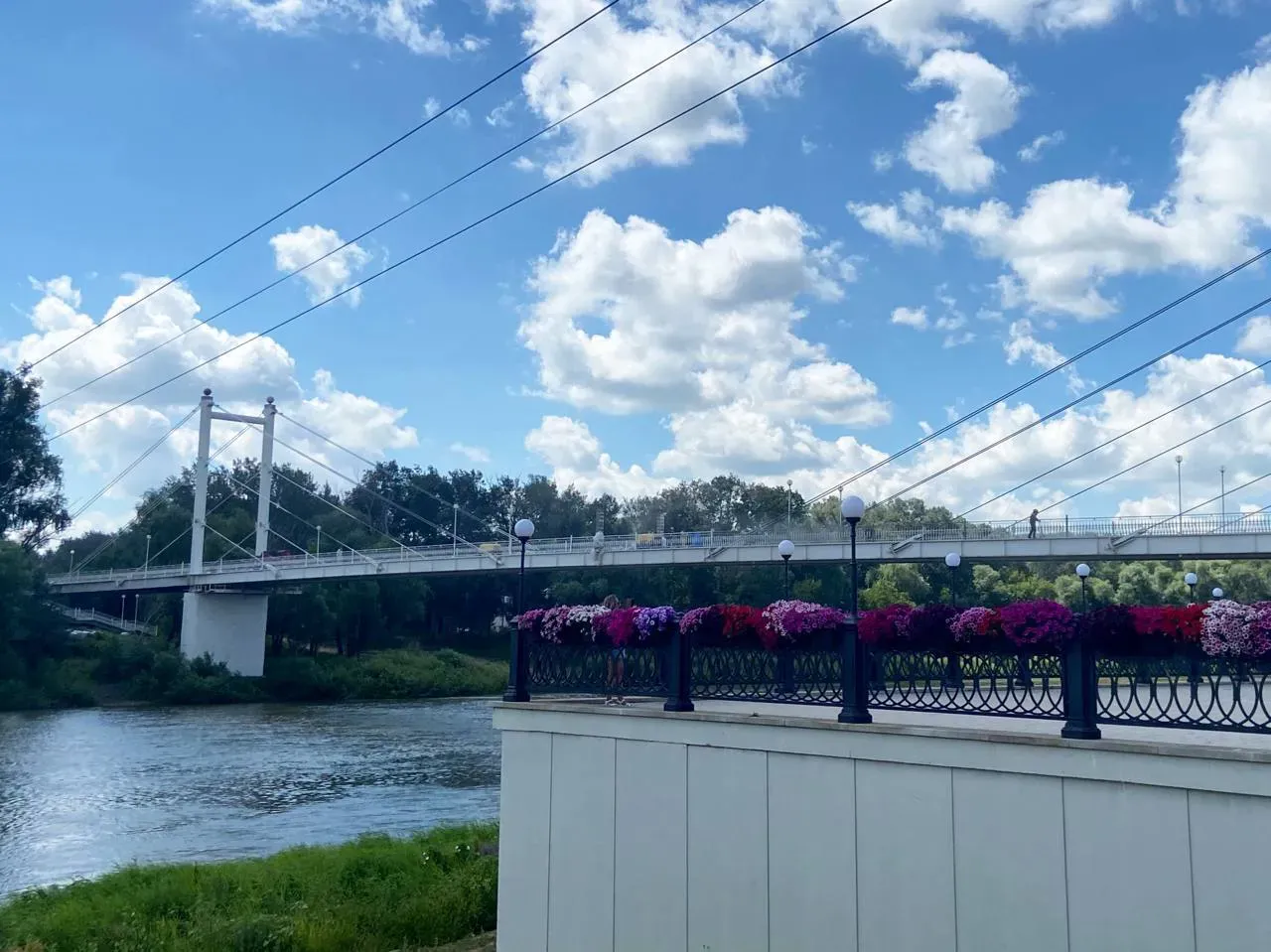 Пешеходный мост «Европа–Азия». Фото: Эльвира Карпова