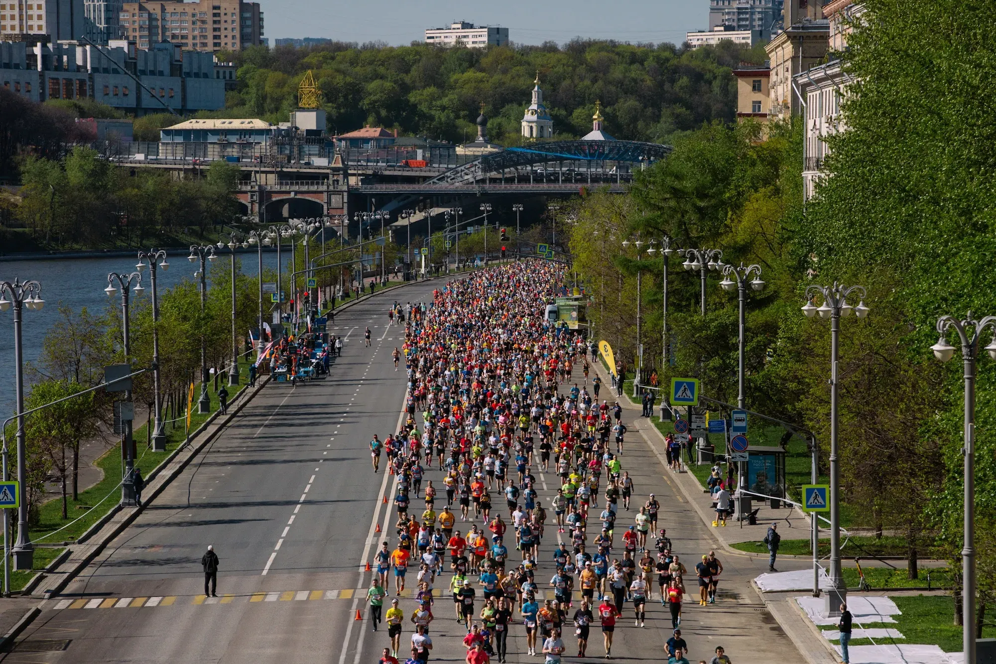 Редкое явление — Москва без машин. Unknown author / Wikimedia