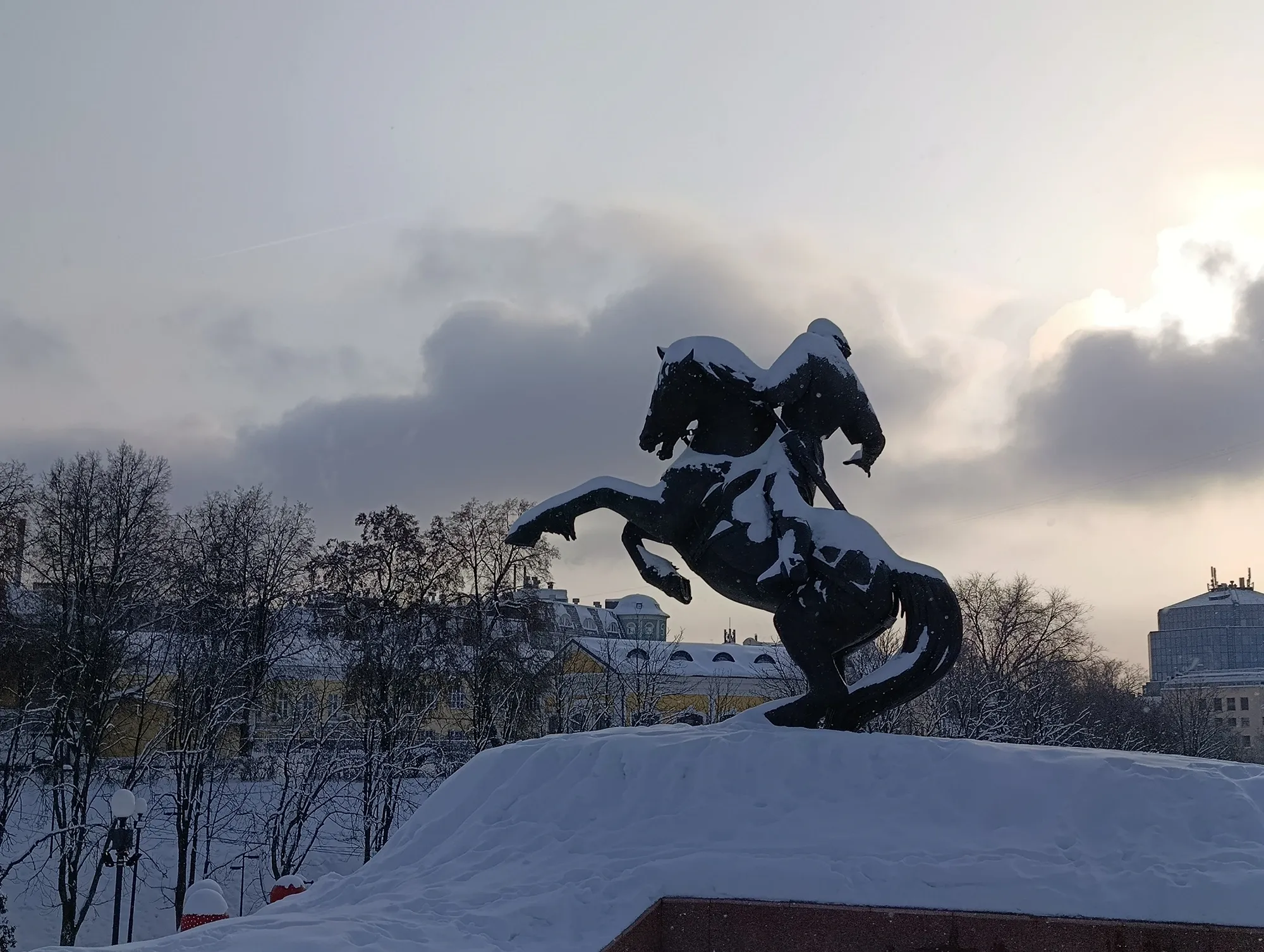 Памятник Евпатию Коловрату / Фото Даши Тереховой