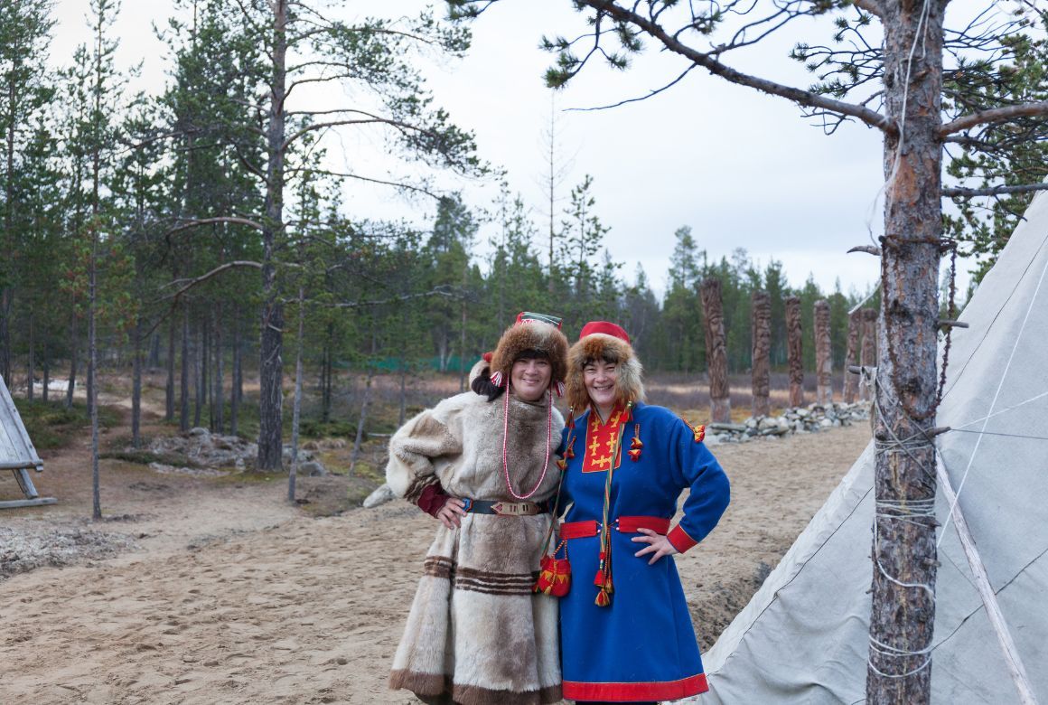 В деревне саамов