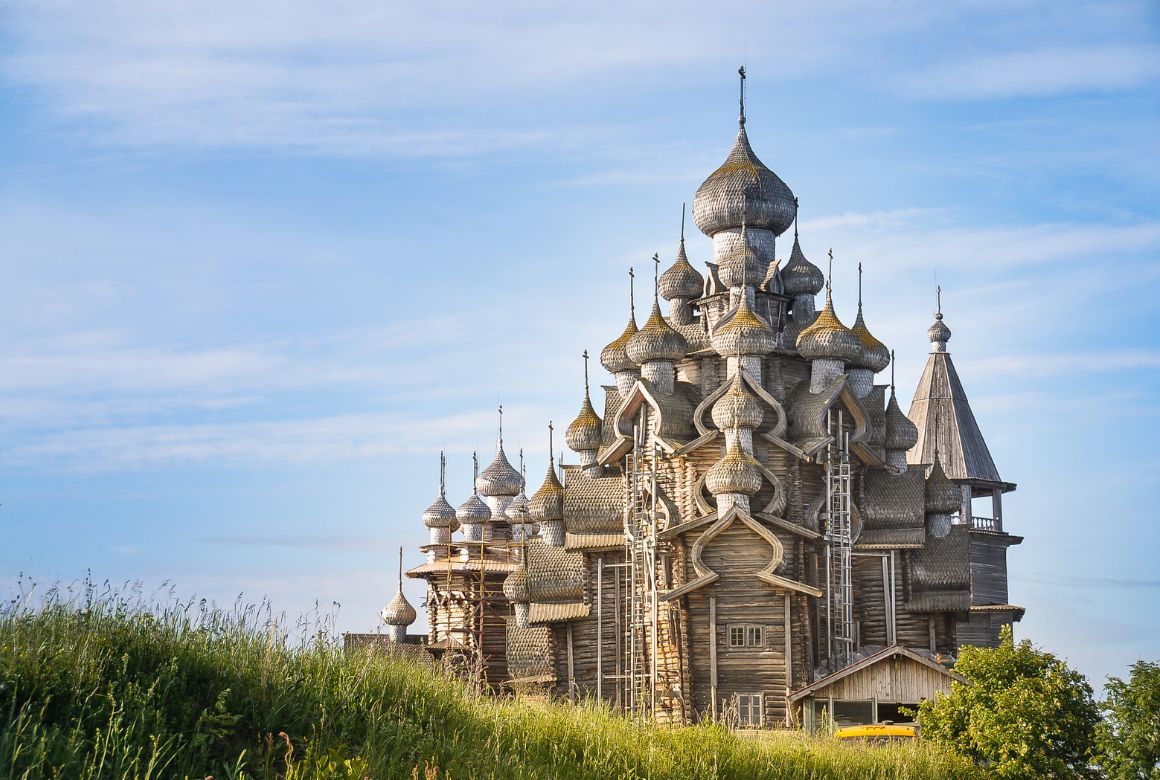 Преображенская церковь на острове Кижи 