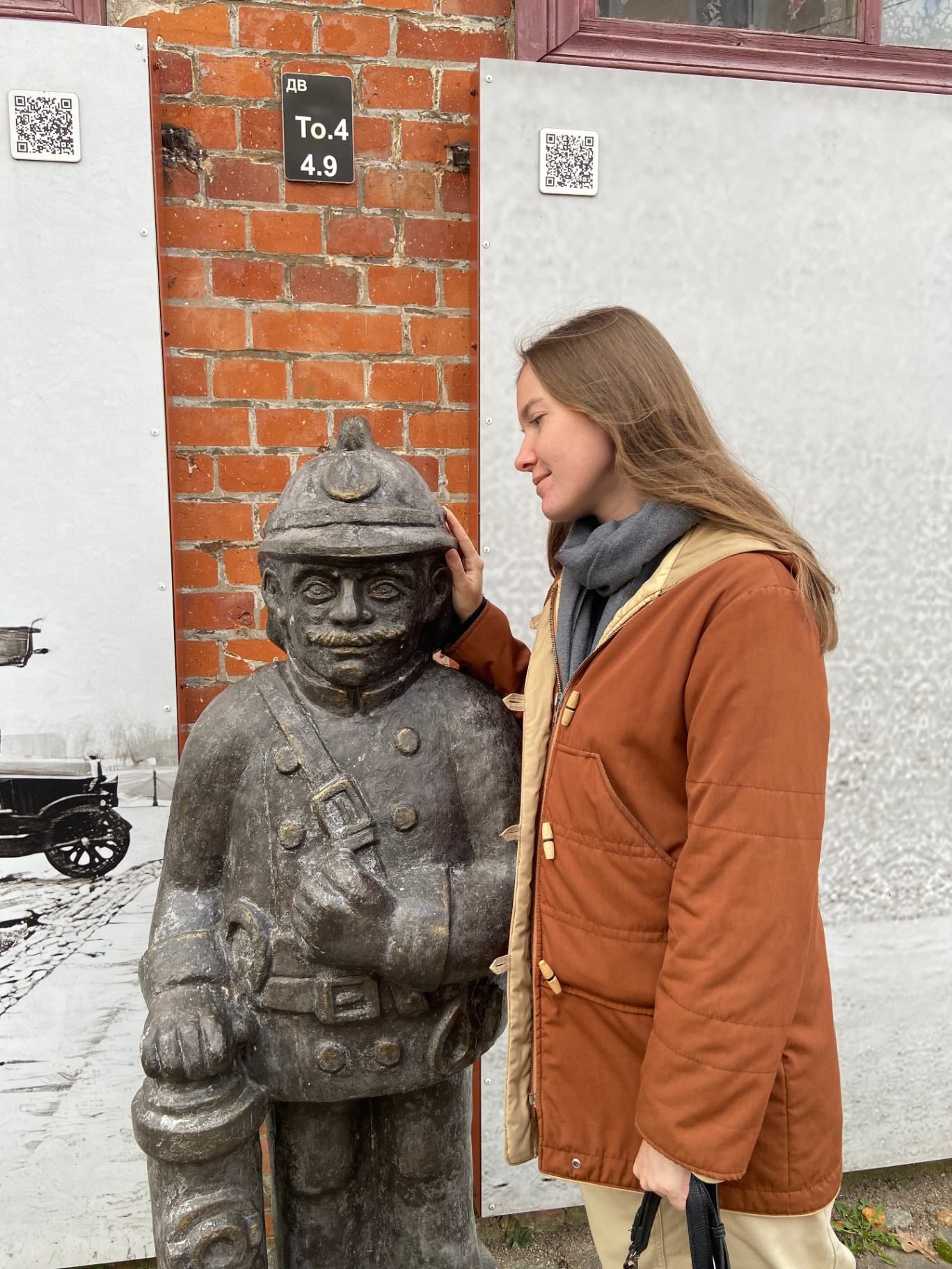 Я и пожарник. Фото: Анастасия Пелевина