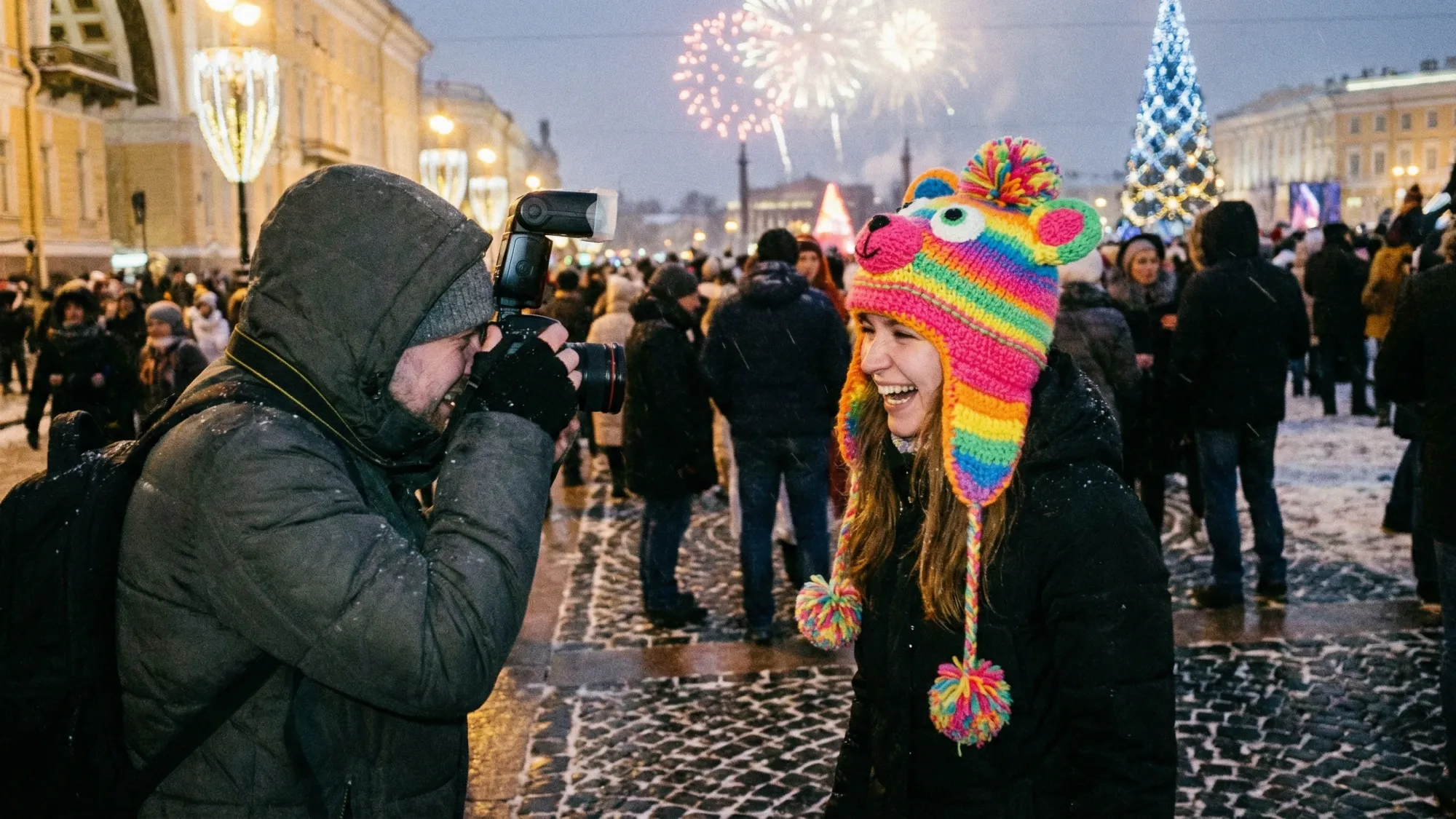 Лучшие локации для новогодних фото в Санкт-Петербурге