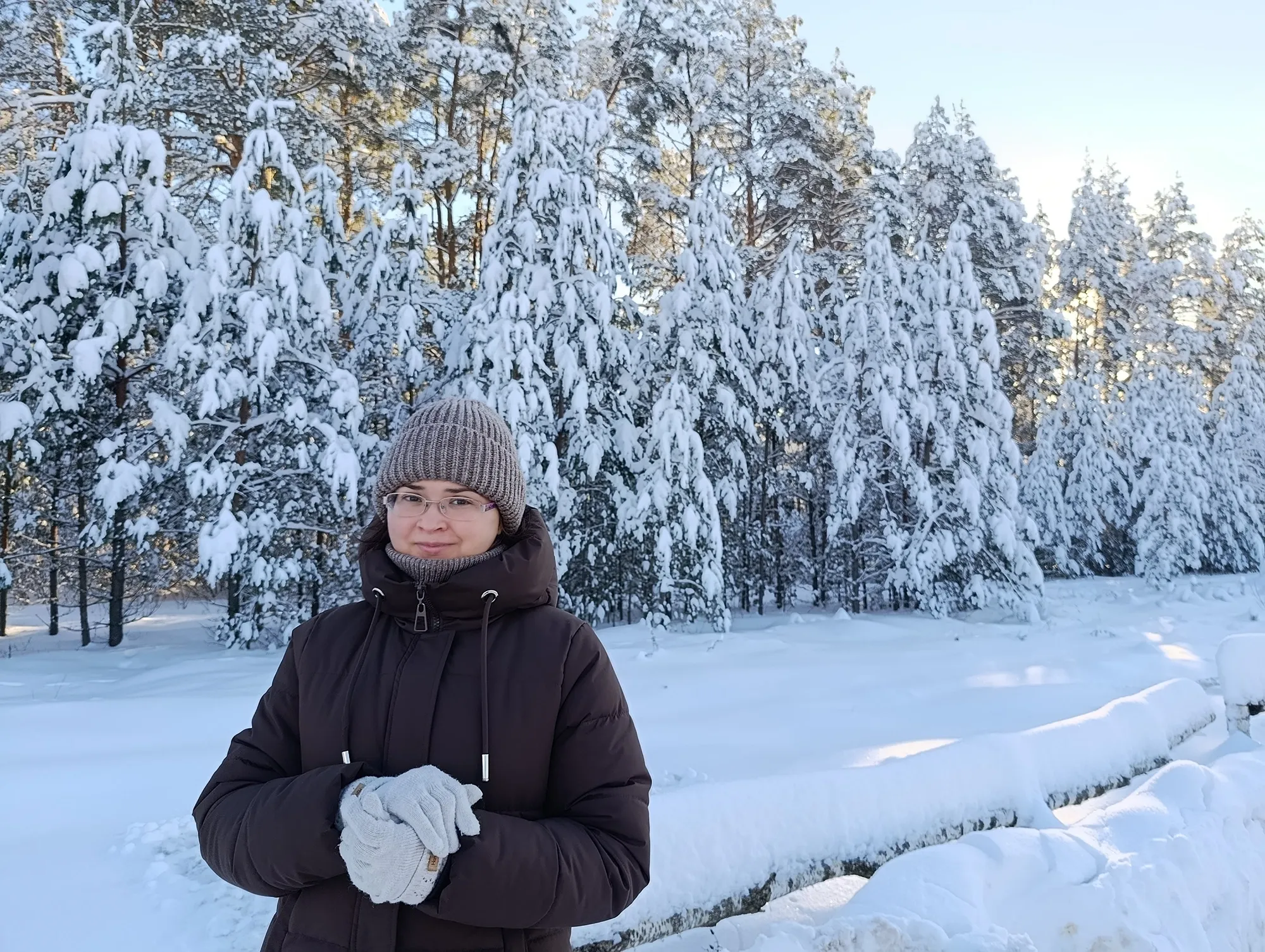 В лесу перед купанием / Фото Даши Тереховой