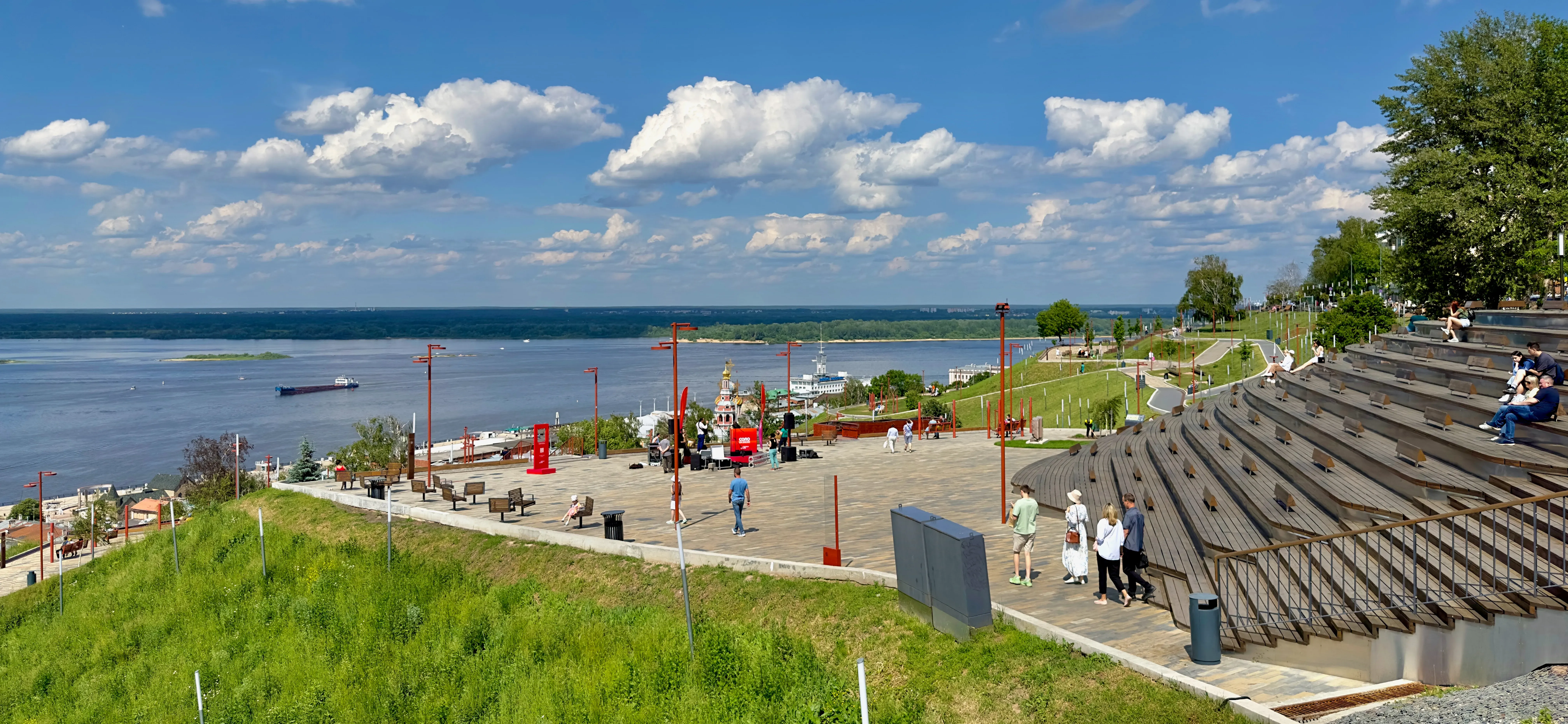 Парк 800-летия Нижнего Новгорода. Vyacheslav Bukharov / Wikimedia